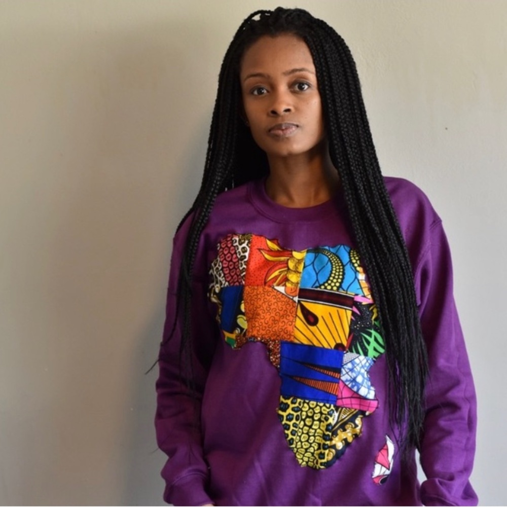 🚨🚨🚨RESTOCK ALERT 🚨 🚨🚨🚨 AFRICAN MAP SWEATSHIRT - Picture 5 of 6